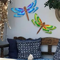 Outlet π― Adeco Set Of 2 Metal Dragonfly Wall Decor Sculptures π 11 Outlet π― Adeco Set Of 2 Metal Dragonfly Wall Decor Sculptures π -Adeco Shop Adeco Set of 2 Metal Dragonfly Wall Decor Sculptures 4