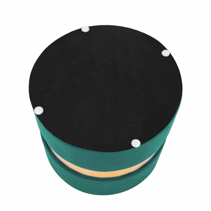 Coupon โ Adeco Set Of 2 Velvet Storage Round Ottoman Foot Stool Metal Band Grey ๐ 11 Coupon โ Adeco Set Of 2 Velvet Storage Round Ottoman Foot Stool Metal Band Grey ๐ - Image 9