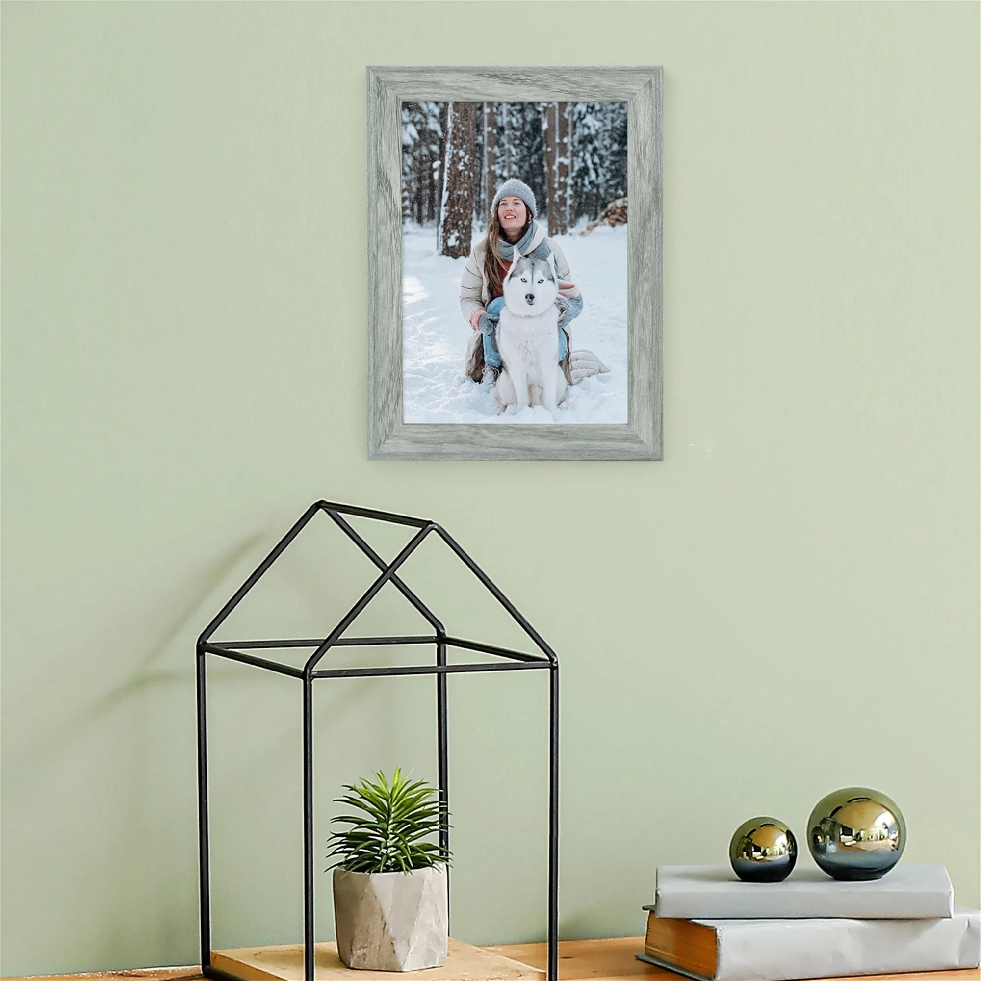 New 🥰 Adeco Set Of 6 Wood Photo Frame White-set Of 6 ✔️ 5 New 🥰 Adeco Set Of 6 Wood Photo Frame White-set Of 6 ✔️ - Image 3