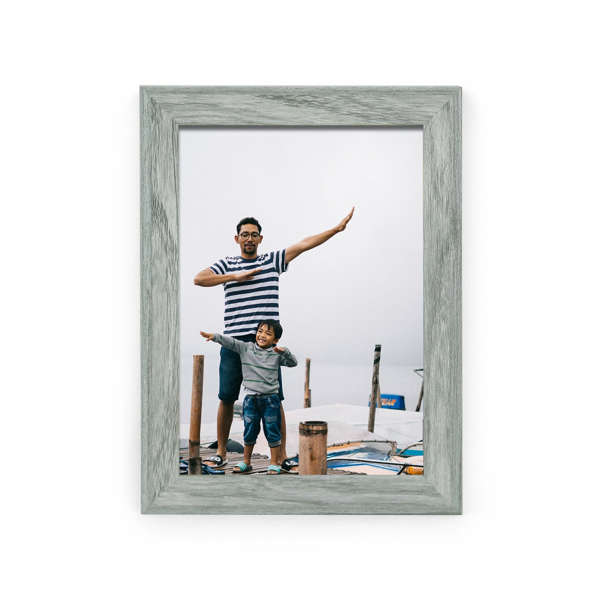 New 🥰 Adeco Set Of 6 Wood Photo Frame White-set Of 6 ✔️ 9 New 🥰 Adeco Set Of 6 Wood Photo Frame White-set Of 6 ✔️ - Image 7