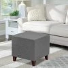 Buy 🎁 Adeco Simple British Style Cube Ottoman Footstool 👏 -Adeco Shop Adeco Simple British Style Cube Ottoman Footstool