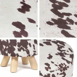 Promo ๐ Adeco Round Ottoman Foot Rest Stool ๐ 14 Promo ๐ Adeco Round Ottoman Foot Rest Stool ๐ -Adeco Shop Adeco Simple Round Cylinder Pouf Ottoman 5