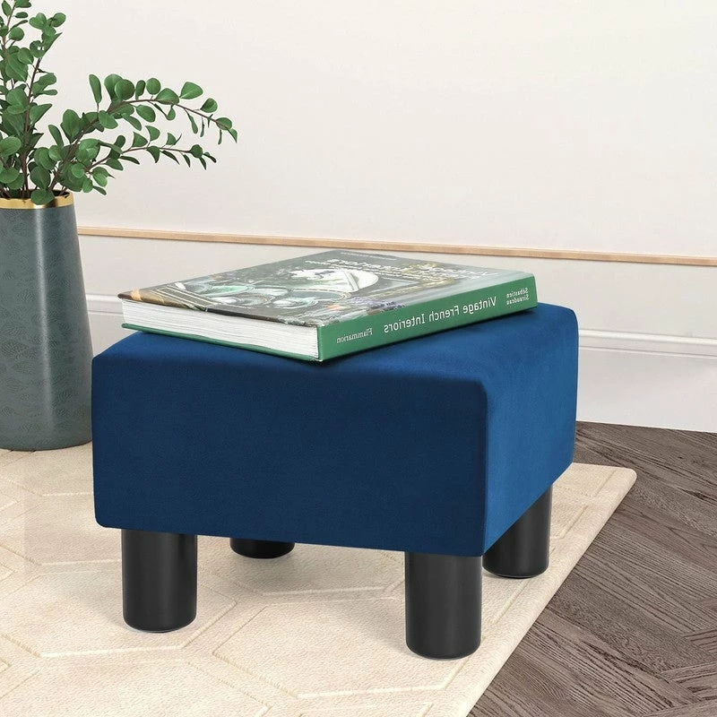 Best deal ๐ฅ Adeco Small Footstool Velvet Ottoman Footrest Modern Bedroom Square ๐ 4 Best deal ๐ฅ Adeco Small Footstool Velvet Ottoman Footrest Modern Bedroom Square ๐ - Image 2