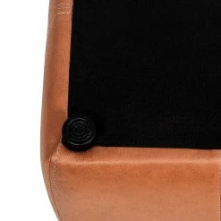 Flash Sale 😉 Adeco Small Ottoman Foot Rest Stool With Drawstring Dark Orange 👍 -Adeco Shop Adeco Small Ottoman Foot Rest Stool with Drawstring 3