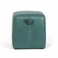 Flash Sale 😉 Adeco Small Ottoman Foot Rest Stool With Drawstring Dark Orange 👍 -Adeco Shop Adeco Small Ottoman Foot Rest Stool with Drawstring 9