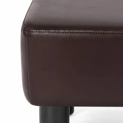 Flash Sale 🥰 Adeco Small Rectangle Footstool PU Leather Ottoman Footrest Modern Black 🎁 30 Flash Sale 🥰 Adeco Small Rectangle Footstool PU Leather Ottoman Footrest Modern Black 🎁 -Adeco Shop Adeco Small Rectangle Footstool PU Leather Ottoman Footrest Modern 13