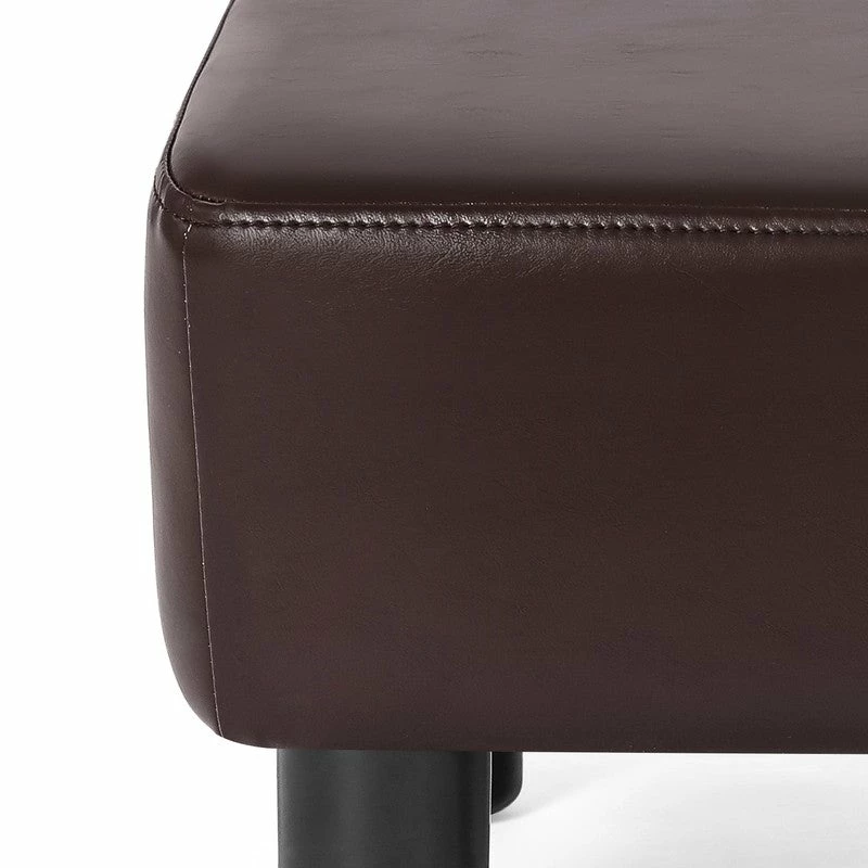 Flash Sale 🥰 Adeco Small Rectangle Footstool PU Leather Ottoman Footrest Modern Black 🎁 16 Flash Sale 🥰 Adeco Small Rectangle Footstool PU Leather Ottoman Footrest Modern Black 🎁 - Image 14