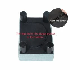 Flash Sale 🔥 Adeco Small Rectangular Ottoman Modern PU Leather Footrest Stool Chair Blue 💯 -Adeco Shop Adeco Small Rectangular Ottoman Modern PU Leather Footrest Stool Chair 9