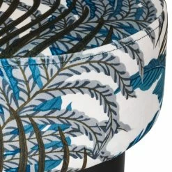 Best reviews of 👍 Adeco Small Round Ottoman Fabric Footrest Modern Padded Footstool ❤️ -Adeco Shop Adeco Small Round Ottoman Fabric Footrest Modern Padded Footstool 6