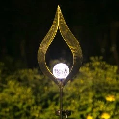 Best Sale 🌟 Adeco Solar Lights Garden Metal Stake ⭐ -Adeco Shop Adeco Solar Lights Garden Metal Stake 4