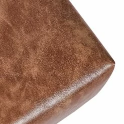 Deals 😉 Adeco Square Footrest Footstool Faux Leather Ottoman For Living Room 🎉 -Adeco Shop Adeco Square Footrest Footstool Faux Leather Ottoman for Living Room 6
