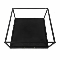 Coupon 🎉 Adeco Square Ottoman Coffee Table Metal Base Velvet Fabric Footstool ⌛ -Adeco Shop Adeco Square Ottoman Coffee Table Metal Base Velvet Fabric Footstool 8