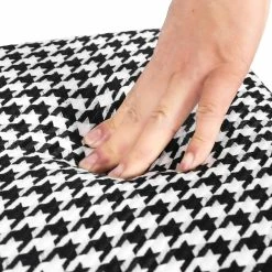 Best deal 😀 Adeco Square Ottoman Footrest Stool Small Fabric Bench Seat Black/white 😀 30 Best deal 😀 Adeco Square Ottoman Footrest Stool Small Fabric Bench Seat Black/white 😀 -Adeco Shop Adeco Square Ottoman Footrest Stool2C Small Fabric Bench Shoe Dressing Seat 13