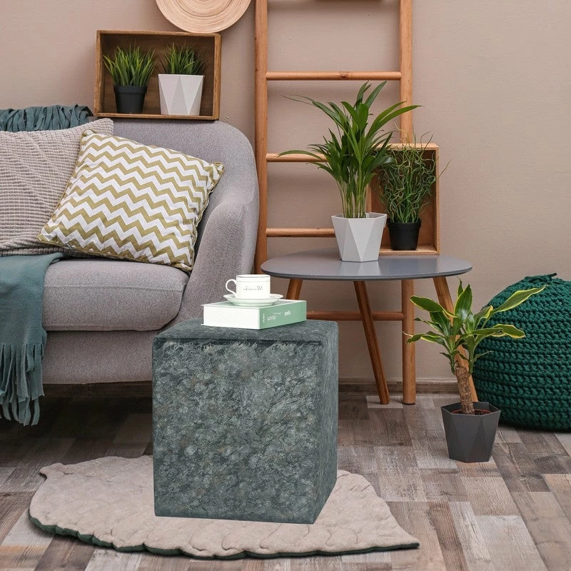 Promo โ๏ธ Adeco Square Ottoman Vanity Stool Fabric Upholstered Footrest Footstool Grey ๐ 8 Promo โ๏ธ Adeco Square Ottoman Vanity Stool Fabric Upholstered Footrest Footstool Grey ๐ - Image 6