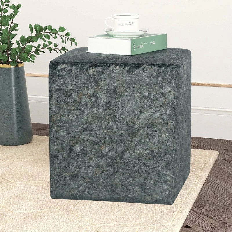 Promo โ๏ธ Adeco Square Ottoman Vanity Stool Fabric Upholstered Footrest Footstool Grey ๐ 3 Promo โ๏ธ Adeco Square Ottoman Vanity Stool Fabric Upholstered Footrest Footstool Grey ๐