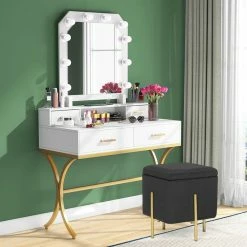 Promo ⭐ Adeco Square Velvet Storage Ottoman Multi-Function Vanity Footrest Orange 🌟 -Adeco Shop Adeco Square Velvet Storage Ottoman Multi Function Vanity Footrest 10