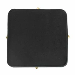 Promo ⭐ Adeco Square Velvet Storage Ottoman Multi-Function Vanity Footrest Orange 🌟 -Adeco Shop Adeco Square Velvet Storage Ottoman Multi Function Vanity Footrest 14