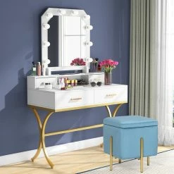 Coupon 👍 Adeco Square Velvet Storage Ottoman Multi-Function Vanity Footstool Green Apple 🛒 -Adeco Shop Adeco Square Velvet Storage Ottoman Multi Function Vanity Footstool 2