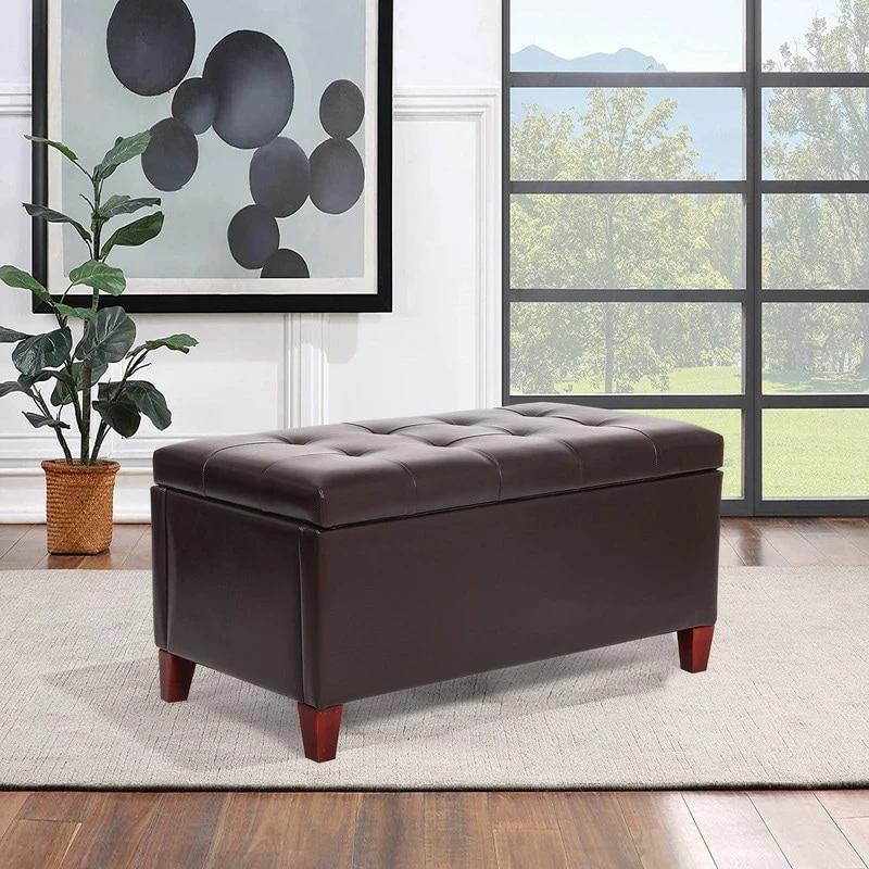 Best reviews of ๐ฅ Adeco Storage Bench Faux Leather Rectangular Upholstered Ottomans Dark Brown ๐ 13 Best reviews of ๐ฅ Adeco Storage Bench Faux Leather Rectangular Upholstered Ottomans Dark Brown ๐ - Image 11