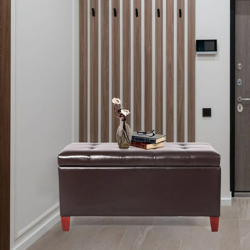 Best reviews of ๐ฅ Adeco Storage Bench Faux Leather Rectangular Upholstered Ottomans Dark Brown ๐ 15 Best reviews of ๐ฅ Adeco Storage Bench Faux Leather Rectangular Upholstered Ottomans Dark Brown ๐ - Image 13
