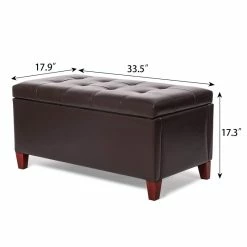 Best reviews of ๐ฅ Adeco Storage Bench Faux Leather Rectangular Upholstered Ottomans Dark Brown ๐ 30 Best reviews of ๐ฅ Adeco Storage Bench Faux Leather Rectangular Upholstered Ottomans Dark Brown ๐ -Adeco Shop Adeco Storage Bench Faux Leather Rectangular Upholstered Ottomans 13