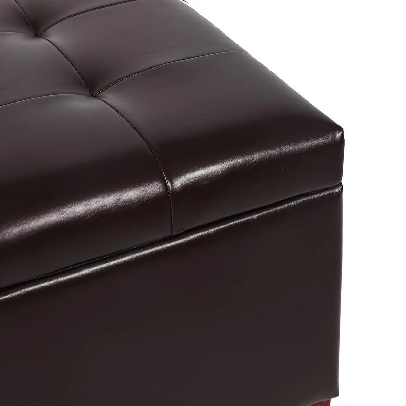 Best reviews of ๐ฅ Adeco Storage Bench Faux Leather Rectangular Upholstered Ottomans Dark Brown ๐ 17 Best reviews of ๐ฅ Adeco Storage Bench Faux Leather Rectangular Upholstered Ottomans Dark Brown ๐ - Image 15