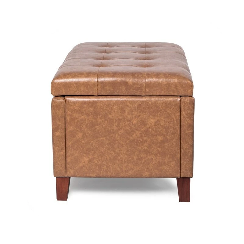 Best reviews of ๐ฅ Adeco Storage Bench Faux Leather Rectangular Upholstered Ottomans Dark Brown ๐ 9 Best reviews of ๐ฅ Adeco Storage Bench Faux Leather Rectangular Upholstered Ottomans Dark Brown ๐ - Image 7