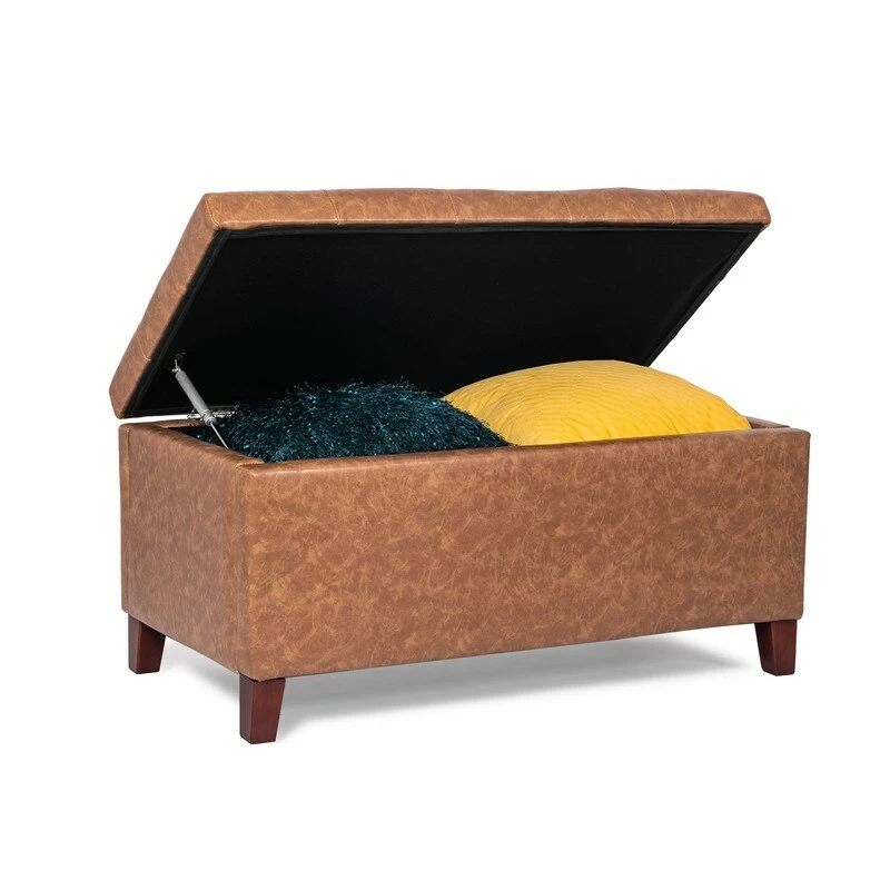 Best reviews of ๐ฅ Adeco Storage Bench Faux Leather Rectangular Upholstered Ottomans Dark Brown ๐ 10 Best reviews of ๐ฅ Adeco Storage Bench Faux Leather Rectangular Upholstered Ottomans Dark Brown ๐ - Image 8
