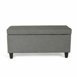 Best Pirce ❤️ Adeco Storage Ottoman Bed Bench Fabric Tufted Upholstered Foot Stool Teal ⭐ 19 Best Pirce ❤️ Adeco Storage Ottoman Bed Bench Fabric Tufted Upholstered Foot Stool Teal ⭐ -Adeco Shop Adeco Storage Ottoman Bed Bench Fabric Tufted Upholstered Foot Stool 2