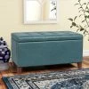 New 🛒 Adeco Storage Ottoman Bench Faux Leather Rectangular Assembly Required ✨ -Adeco Shop Adeco Storage Ottoman Bench Faux Leather Rectangular Assembly Required