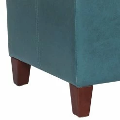 Brand new 🤩 Adeco Storage Ottoman Bench Rectangular Foot Rest Stool Leathaire Fabric Blue 🥰 -Adeco Shop Adeco Storage Ottoman Bench Rectangular Foot Rest Stool Leathaire Fabric 6