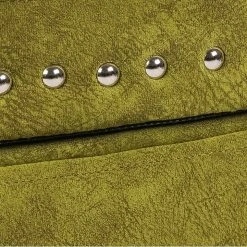 Hot Sale 🌟 Adeco Storage Ottoman Tufted Half Moon Bench Green ✨ -Adeco Shop Adeco Storage Ottoman Bench Tufted Half Moon Bench for Living Room 2