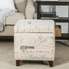 Outlet 👍 Adeco Storage Ottoman Fabric Bench, Rectangular Linen Foot Rest Stool 🔔 -Adeco Shop Adeco Storage Ottoman Fabric Bench2C Rectangular Linen Foot Rest Stool