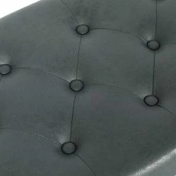 Cheapest ✔️ Adeco Storage Ottoman Faux Leather Button Tufted Bench Rectangle Footrest Blue 🤩 -Adeco Shop Adeco Storage Ottoman Faux Leather Button Tufted Bench Rectangle Footrest 12