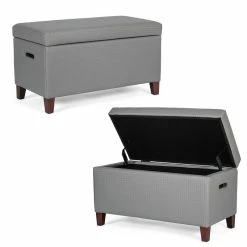 Promo 🛒 Adeco Storage Ottoman Faux Leather Weaving Footrest Stool Long Bench Brown 🤩 30 Promo 🛒 Adeco Storage Ottoman Faux Leather Weaving Footrest Stool Long Bench Brown 🤩 -Adeco Shop Adeco Storage Ottoman Faux Leather Weaving Footrest Stool Long Bench 13