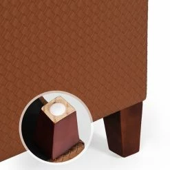 Promo 🛒 Adeco Storage Ottoman Faux Leather Weaving Footrest Stool Long Bench Brown 🤩 25 Promo 🛒 Adeco Storage Ottoman Faux Leather Weaving Footrest Stool Long Bench Brown 🤩 -Adeco Shop Adeco Storage Ottoman Faux Leather Weaving Footrest Stool Long Bench 8