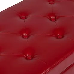 Outlet โญ Adeco Storage Ottoman PU Leather Tufted Bench Home Foot Rest ๐ 25 Outlet โญ Adeco Storage Ottoman PU Leather Tufted Bench Home Foot Rest ๐ -Adeco Shop Adeco Storage Ottoman PU Leather Tufted Bench Home Foot Rest 7C Red 11