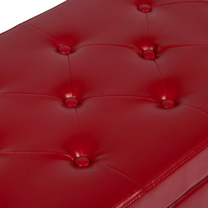 Outlet โญ Adeco Storage Ottoman PU Leather Tufted Bench Home Foot Rest ๐ 14 Outlet โญ Adeco Storage Ottoman PU Leather Tufted Bench Home Foot Rest ๐ - Image 12