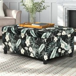 Best Sale ✔️ Adeco Storage Ottoman Rectangular Tufted Upholstered Bench Lift Top 😍 -Adeco Shop Adeco Storage Ottoman Rectangular Tufted Upholstered Bench Lift Top 4