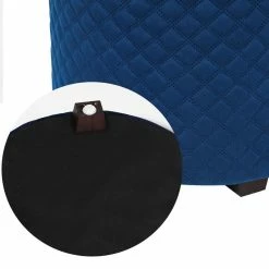 New 🌟 Adeco Storage Ottoman Seat Stool Velvet End Side Table Accent Wood Lid Green 🔔 -Adeco Shop Adeco Storage Ottoman Seat Stool Velvet End Side Table Accent Wood Lid 10