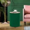 New 🌟 Adeco Storage Ottoman Seat Stool Velvet End Side Table Accent Wood Lid Green 🔔 -Adeco Shop Adeco Storage Ottoman Seat Stool Velvet End Side Table Accent Wood Lid