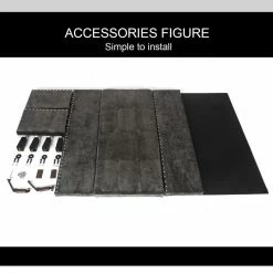 Outlet 💯 Adeco Storage Ottoman Tufted Fabric Bench DIY Assembly Required Dark Grey ❤️ 31 Outlet 💯 Adeco Storage Ottoman Tufted Fabric Bench DIY Assembly Required Dark Grey ❤️ -Adeco Shop Adeco Storage Ottoman Tufted Fabric Bench DIY Assembly Required 14