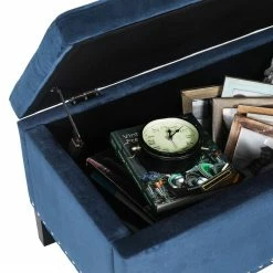 Outlet 💯 Adeco Storage Ottoman Tufted Fabric Bench DIY Assembly Required Dark Grey ❤️ 23 Outlet 💯 Adeco Storage Ottoman Tufted Fabric Bench DIY Assembly Required Dark Grey ❤️ -Adeco Shop Adeco Storage Ottoman Tufted Fabric Bench DIY Assembly Required 6