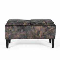 Outlet ๐ฅฐ Adeco Storage Ottoman With Tray Lid Upholstered Fabric Bench Rectangle Brown ๐ 28 Outlet ๐ฅฐ Adeco Storage Ottoman With Tray Lid Upholstered Fabric Bench Rectangle Brown ๐ -Adeco Shop Adeco Storage Ottoman with Tray Lid Upholstered Fabric Bench Rectangle 11