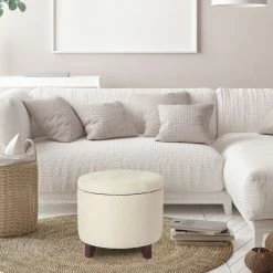 Best reviews of 😀 Adeco Tufted Cushion Lift Top Storage Ottoman 🤩 -Adeco Shop Adeco Tufted Cushion Lift Top Storage Ottoman 4