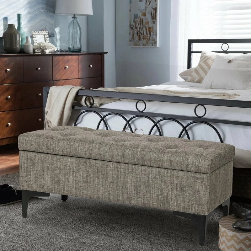 Best reviews of ๐ Adeco Tufted Ottoman With Storage Upholstered Bench Metal Leg Light Grey ๐คฉ 13 Best reviews of ๐ Adeco Tufted Ottoman With Storage Upholstered Bench Metal Leg Light Grey ๐คฉ - Image 11