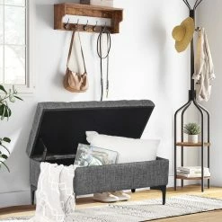 Best reviews of ๐ Adeco Tufted Ottoman With Storage Upholstered Bench Metal Leg Light Grey ๐คฉ 19 Best reviews of ๐ Adeco Tufted Ottoman With Storage Upholstered Bench Metal Leg Light Grey ๐คฉ -Adeco Shop Adeco Tufted Ottoman with Storage Upholstered Bench Metal Leg 2
