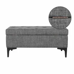 Best reviews of ๐ Adeco Tufted Ottoman With Storage Upholstered Bench Metal Leg Light Grey ๐คฉ 26 Best reviews of ๐ Adeco Tufted Ottoman With Storage Upholstered Bench Metal Leg Light Grey ๐คฉ -Adeco Shop Adeco Tufted Ottoman with Storage Upholstered Bench Metal Leg 9