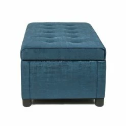 Flash Sale 🧨 Adeco Tufted Rectangular Storage Ottoman Bench DIY Assembly Required ⌛ -Adeco Shop Adeco Tufted Rectangular Storage Ottoman Bench DIY Assembly Required 10