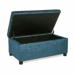 Flash Sale 🧨 Adeco Tufted Rectangular Storage Ottoman Bench DIY Assembly Required ⌛ -Adeco Shop Adeco Tufted Rectangular Storage Ottoman Bench DIY Assembly Required 9